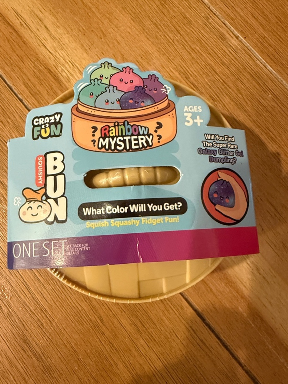 Rainbow Mystery Squishy Bun -